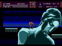 une photo d'Ã©cran de Castlevania - The New Generation sur Sega Megadrive